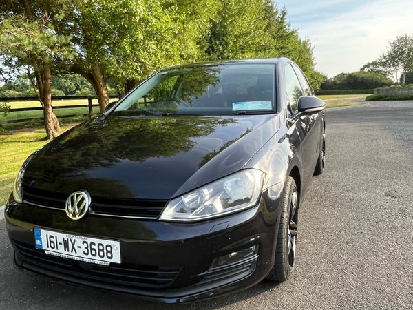Volkswagen Golf Hatchback, Diesel, 2016, Black