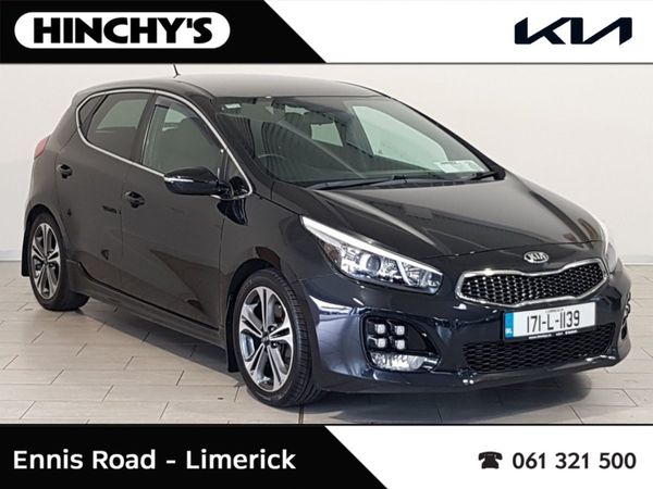 Kia Ceed Hatchback, Petrol, 2017, Black