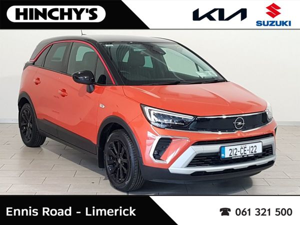 Opel Crossland X SUV, Petrol, 2021, Orange
