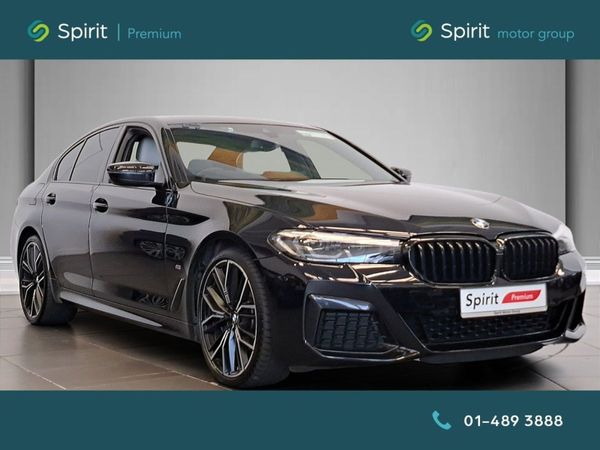 BMW 5-Series Saloon, Diesel, 2022, Black