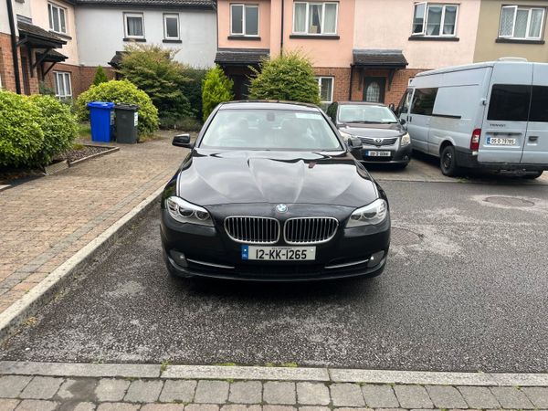 BMW 5-Series Saloon, Diesel, 2012, Black