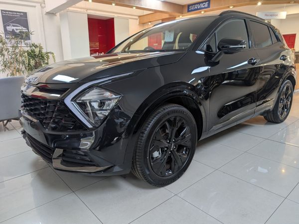 Kia Sportage SUV, Petrol Plug-in Hybrid, 2025, Black