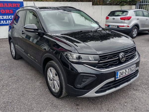 Volkswagen T-Cross SUV, Petrol, 2024, Black