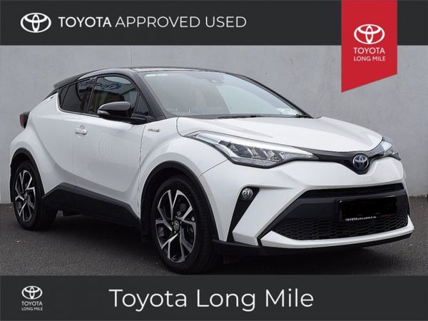 Toyota C-HR SUV, Petrol Hybrid, 2017, White