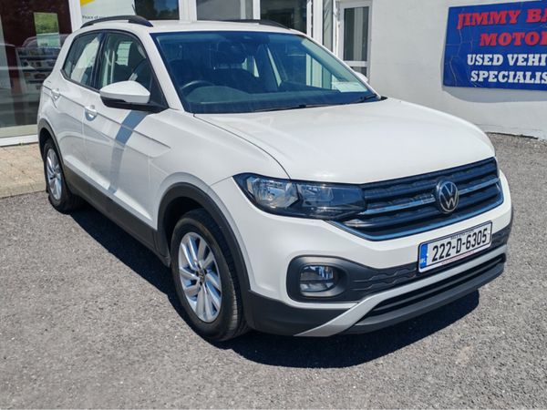 Volkswagen T-Cross Estate, Petrol, 2022, White