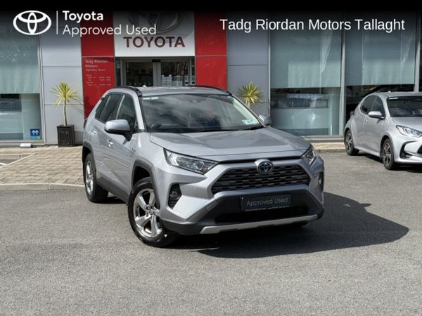 Toyota RAV4 SUV, Petrol Hybrid, 2021, Grey