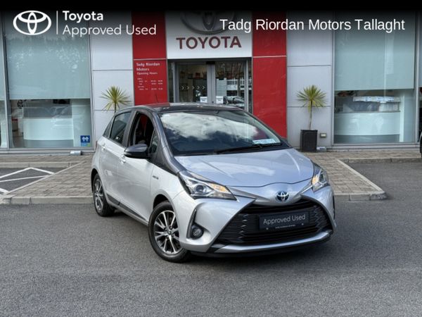 Toyota Yaris Hatchback, Petrol Hybrid, 2020, Grey