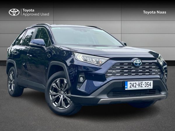 Toyota RAV4 SUV, Petrol Hybrid, 2024, Blue