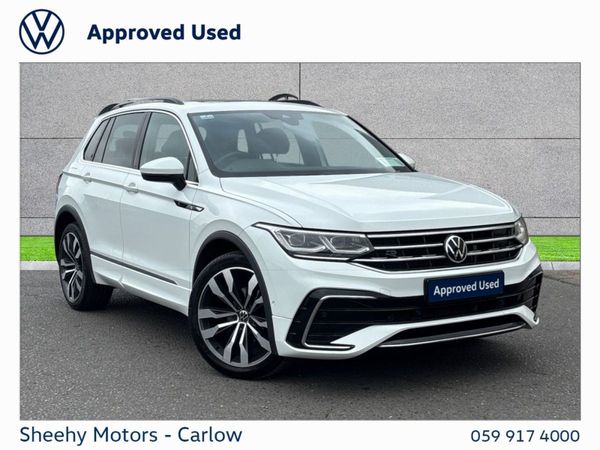 Volkswagen Tiguan SUV, Diesel, 2021, White