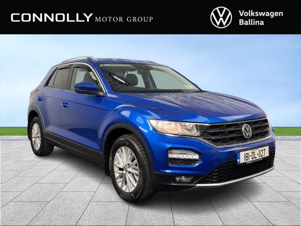 Volkswagen T-Roc SUV, Petrol, 2018, Blue