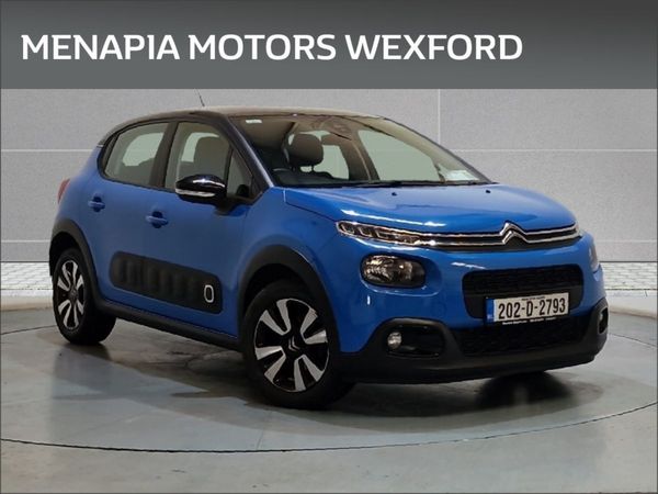 Citroen C3 Hatchback, Petrol, 2020, Blue