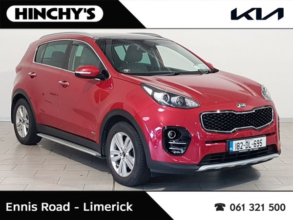 Kia Sportage SUV, Diesel, 2018, Red