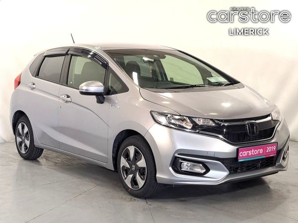 Honda Fit Hatchback, Petrol Hybrid, 2019, Silver