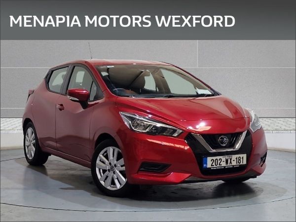 Nissan Micra Hatchback, Petrol, 2020, Red