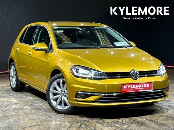 Volkswagen Golf Hatchback, Petrol, 2018, Yellow