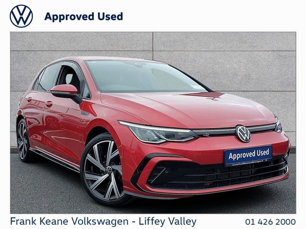 Volkswagen Golf Hatchback, Petrol, 2022, Red