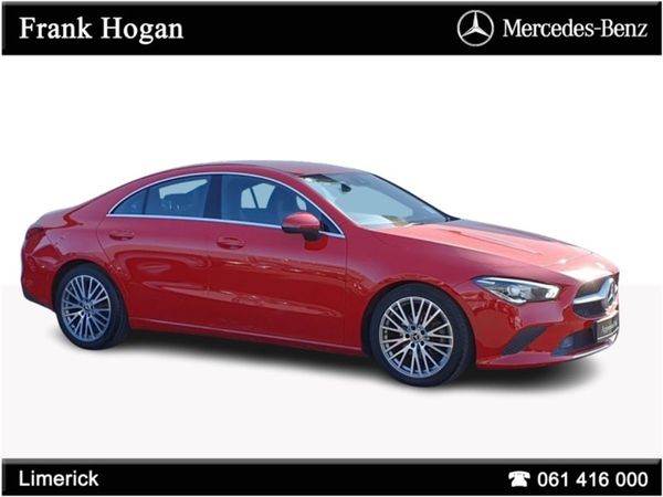 Mercedes-Benz CLA Coupe, Diesel, 2020, Red