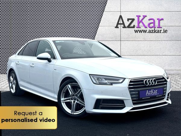 Audi A4 Saloon, Diesel, 2017, White