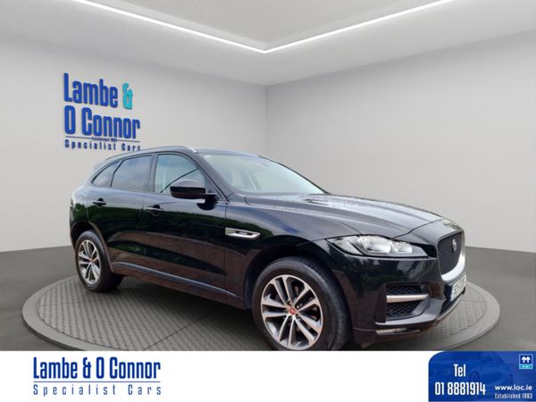 Jaguar F-Pace Estate, Diesel, 2016, Black