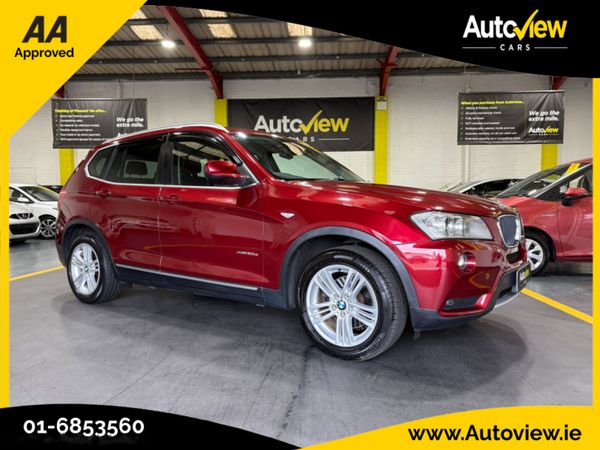 BMW X3 SUV, Diesel, 2014, Red