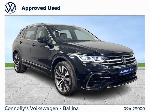 Volkswagen Tiguan Allspace SUV, Diesel, 2022, Black