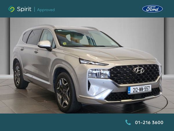 Hyundai Santa Fe SUV, Petrol Plug-in Hybrid, 2021, Grey