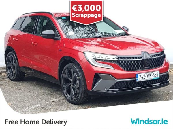 Renault Austral SUV, Petrol Hybrid, 2024, Red