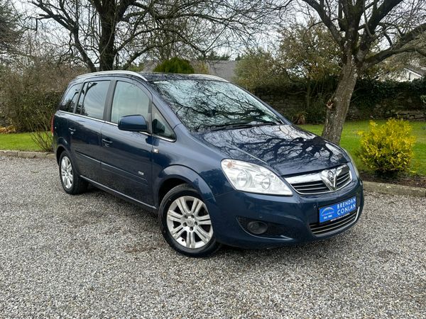 Vauxhall Zafira MPV, Diesel, 2011, Blue