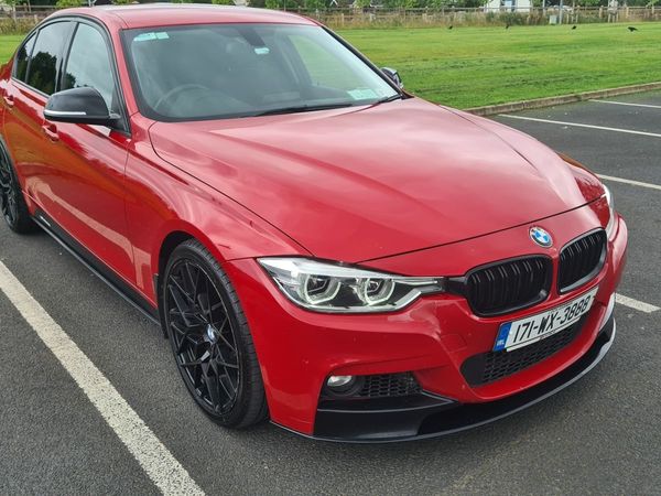 BMW 3-Series Saloon, Diesel, 2017, Red
