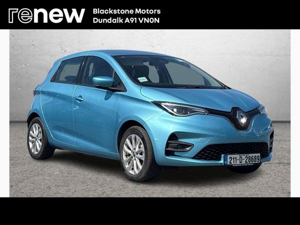 Renault Zoe Hatchback, Electric, 2021, Blue