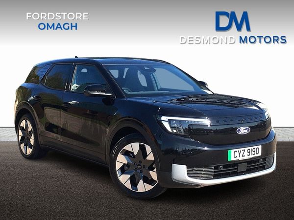 Ford Explorer SUV, Electric, 2024, Black