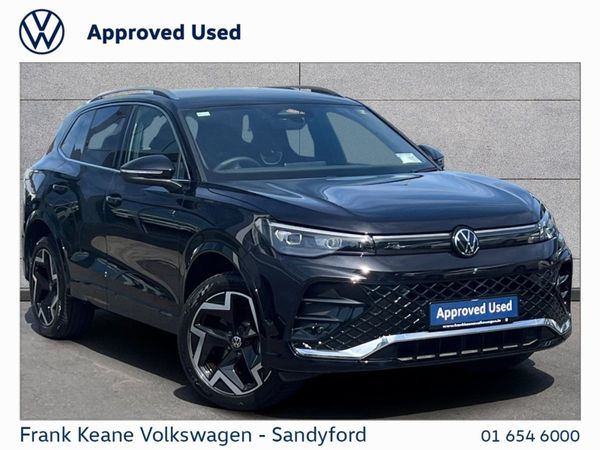 Volkswagen Tiguan SUV, Petrol Plug-in Hybrid, 2024, Black
