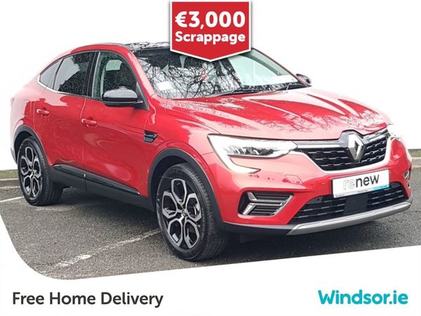 Renault Arkana Hatchback, Hybrid, 2023, Red