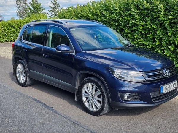 Volkswagen Tiguan SUV, Diesel, 2016, Blue