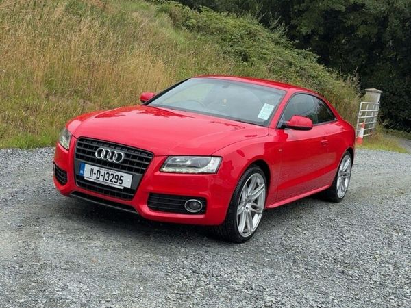 Audi A5 Coupe, Diesel, 2011, Red