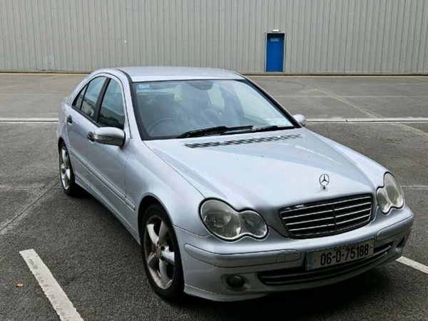 Mercedes-Benz C-Class Saloon, Petrol, 2006, Silver