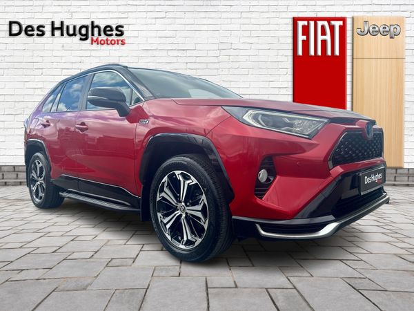 Toyota RAV4 SUV, Petrol Plug-in Hybrid, 2022, Red