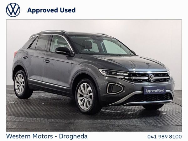 Volkswagen T-Roc SUV, Petrol, 2023, Grey