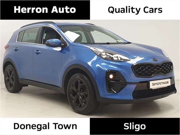 Kia Sportage SUV, Diesel Hybrid, 2021, Blue