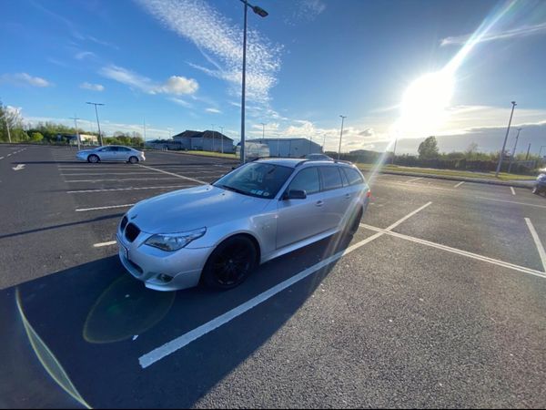 BMW 5-Series Estate, Diesel, 2009, Silver