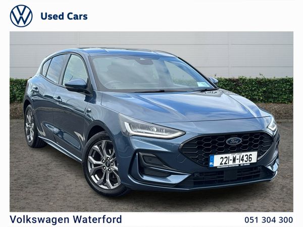 Ford Focus Hatchback, Petrol, 2022, Blue