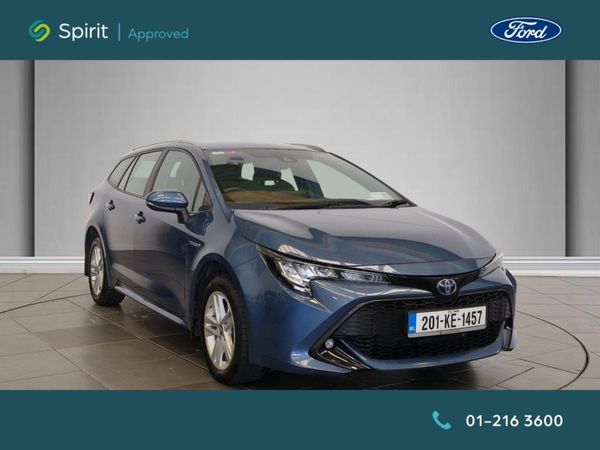Toyota Corolla Estate, Petrol Hybrid, 2020, Blue