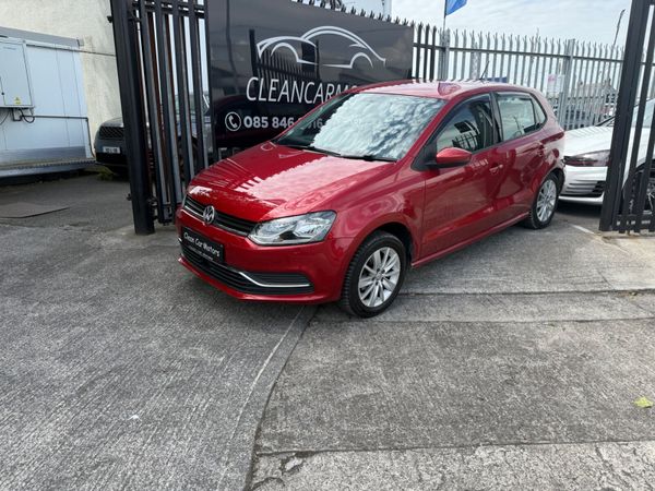 Volkswagen Polo Hatchback, Petrol, 2016, Red