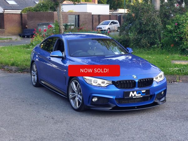 BMW 4-Series Coupe, Diesel, 2016, Blue