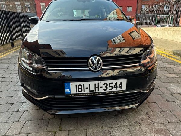 Volkswagen Polo Hatchback, Petrol, 2018, Black