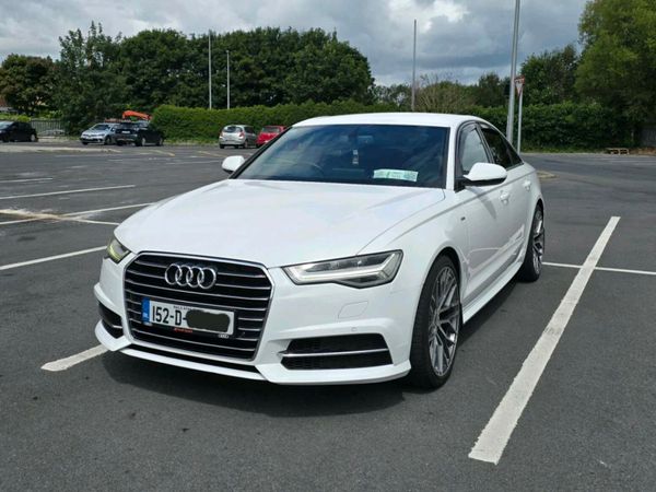 Audi A6 Saloon, Diesel, 2015, White