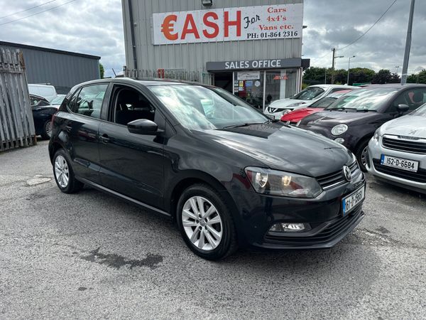 Volkswagen Polo Hatchback, Petrol, 2016, Black
