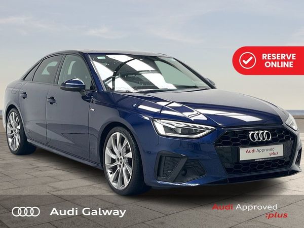 Audi A4 Saloon, Diesel, 2021, Blue