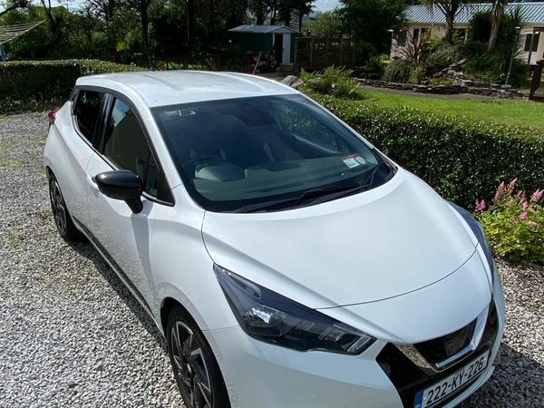 Nissan Micra Hatchback, Petrol, 2022, White