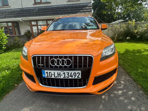 Audi Q7 SUV, Diesel, 2010, Orange